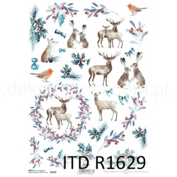 Papier ryżowy ITD A4 R1629